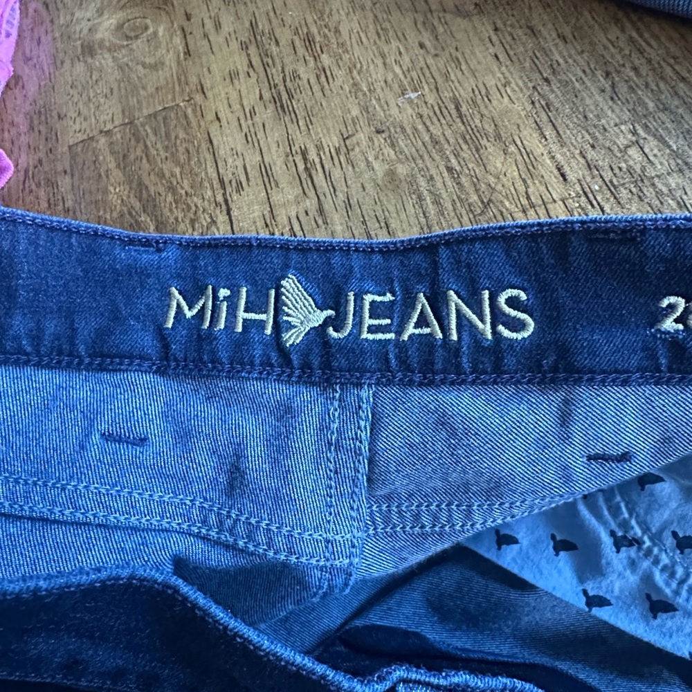 MiH Jeans Dark Blue Denim